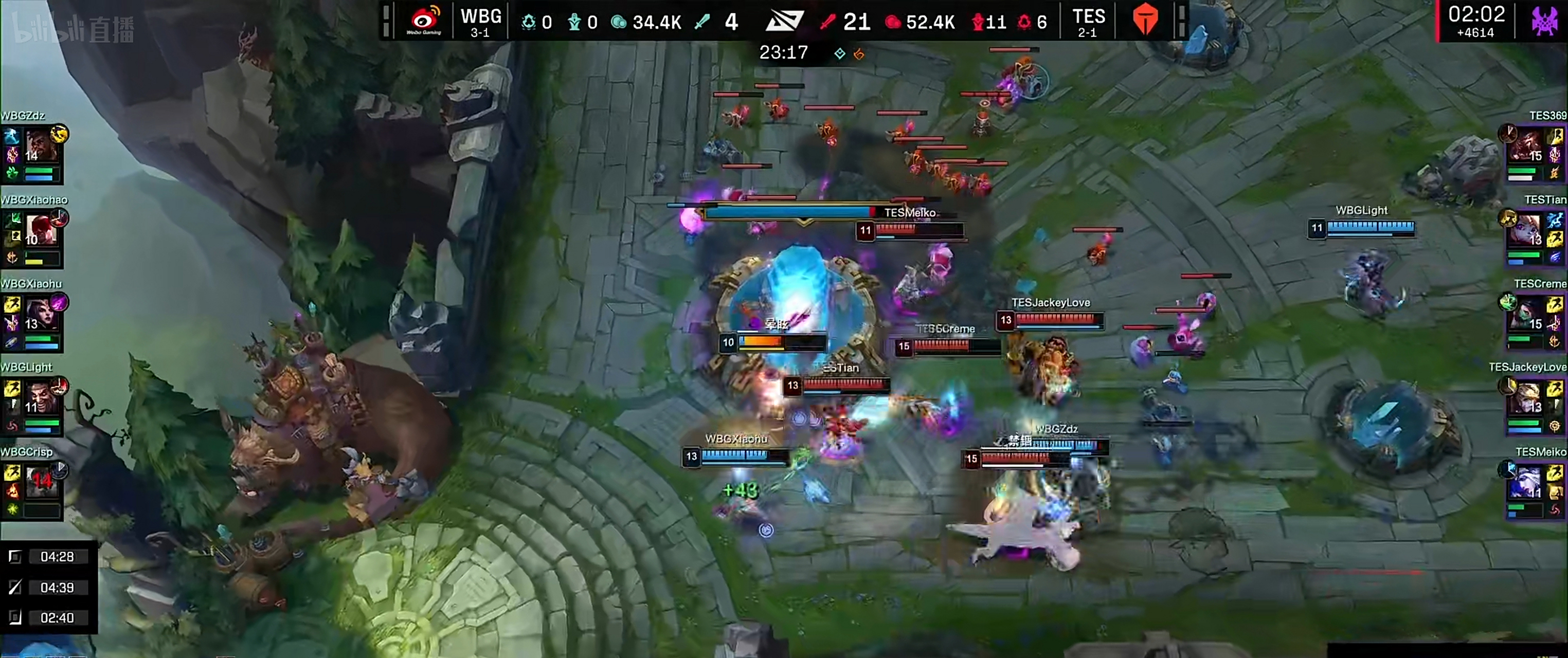 TES翻盘WBG，Bin操刀奇招英雄翻盘2025世界赛3:1（釜山）